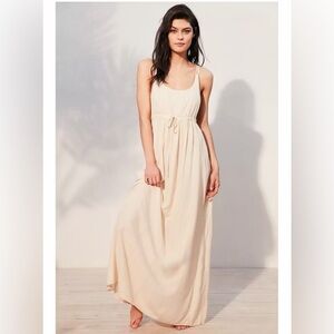 Out From Under Knotted Back Beach Maxi Dress or Cover-Up Size Large Like New